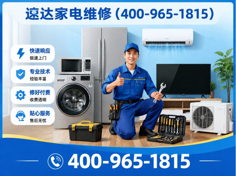 广州速达家电维修展示图